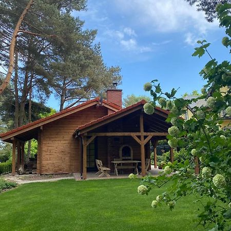 Klimatyczny Domek Z Drewna Nad Morzem Debina  Exterior foto