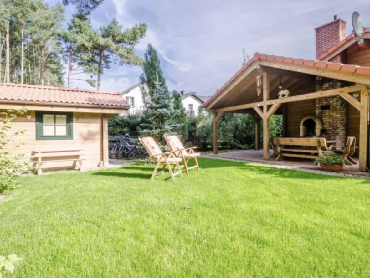 Klimatyczny Domek Z Drewna Nad Morzem Debina  Exterior foto
